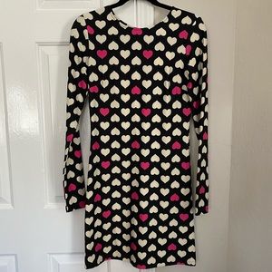 Sweetheart black and pink Dress
